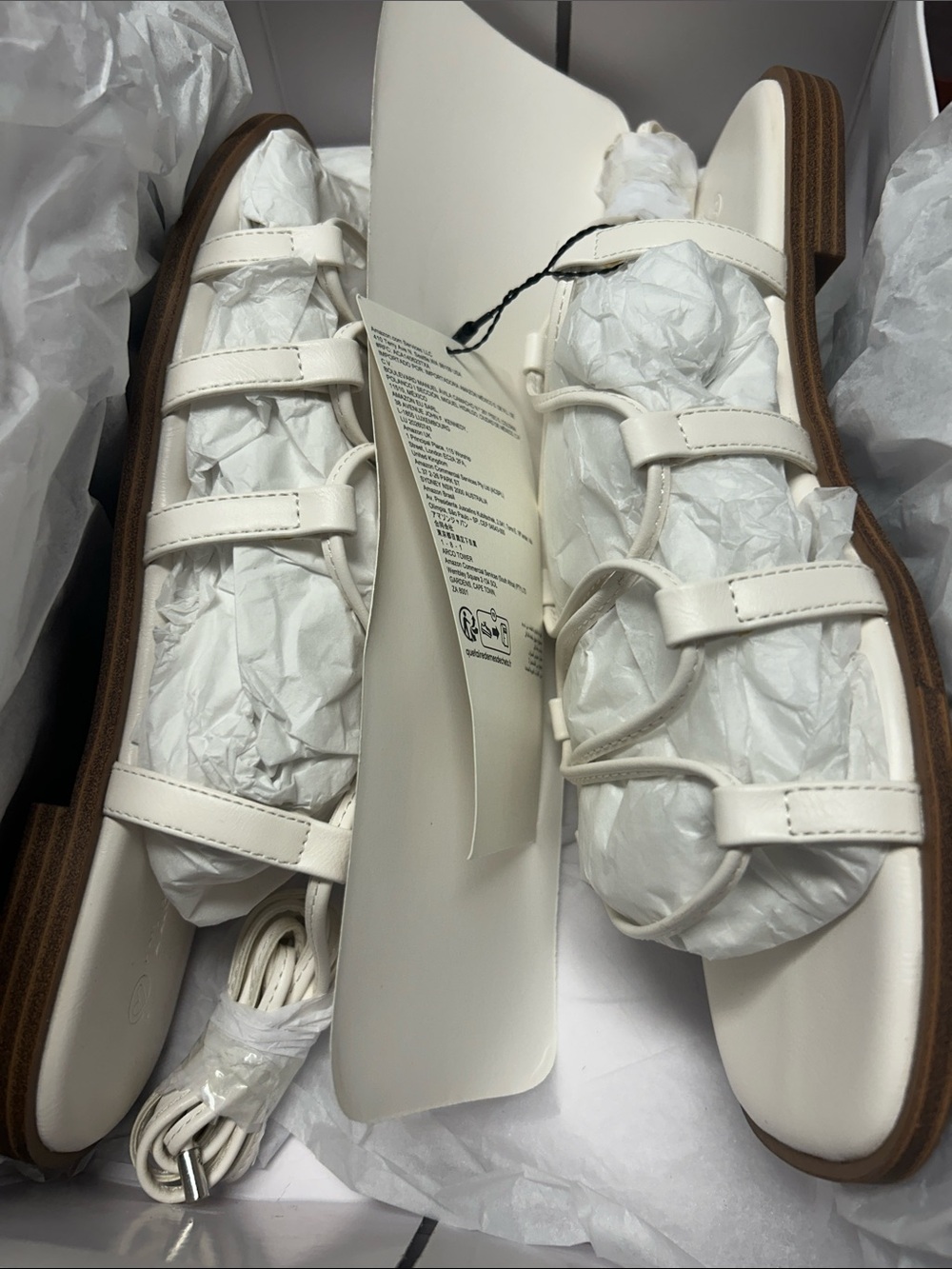 The Drop Gladiator Sandal, Haven - Picture 3 of 4